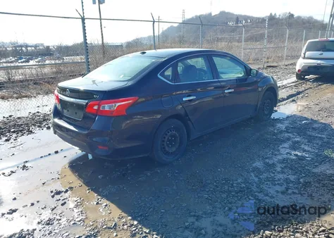2016 Nissan Sentra z USA, uszkodzony, nr VIN 3N1AB7AP3GY253562